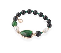 Bracciale Glamour Donna Carmen in Argento Giada LGBR590.2